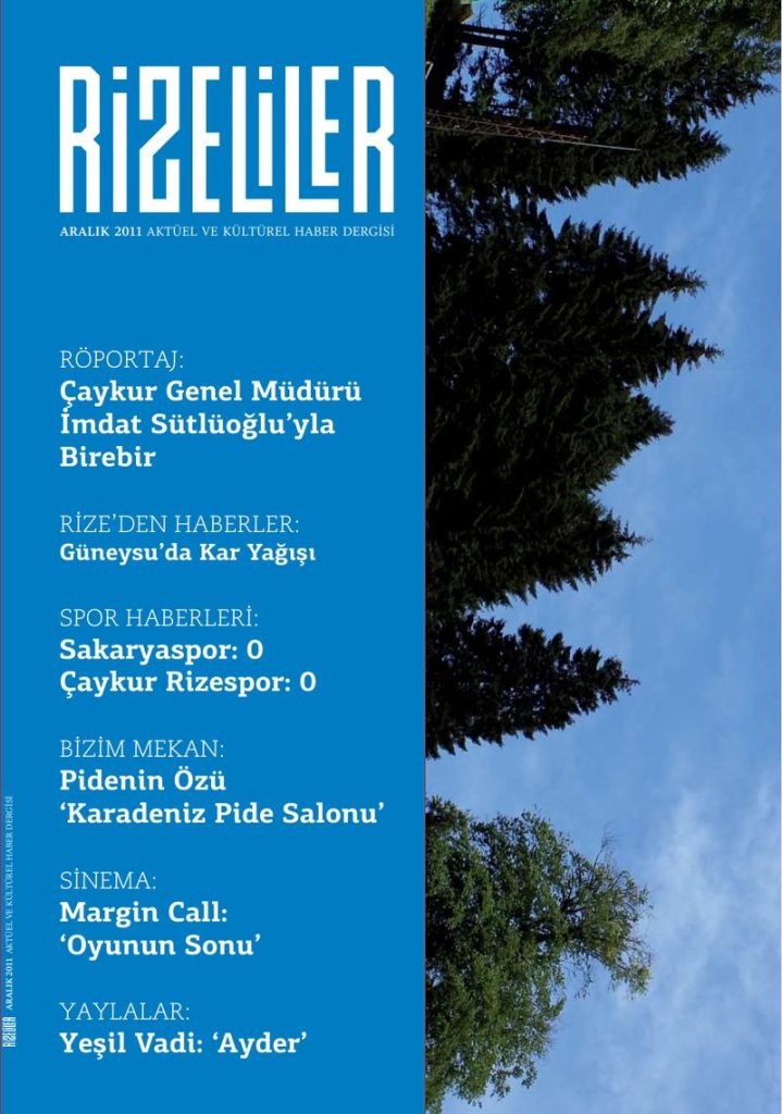 Aralık 2011 kapağı