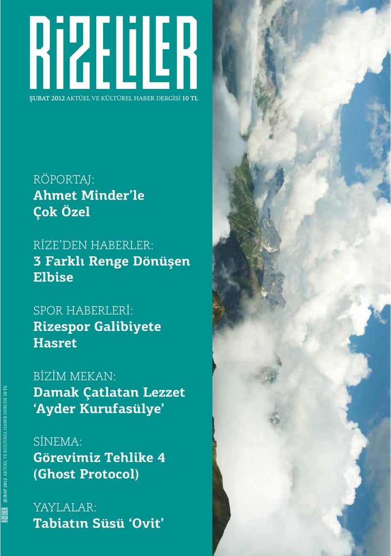Şubat 2012 kapağı