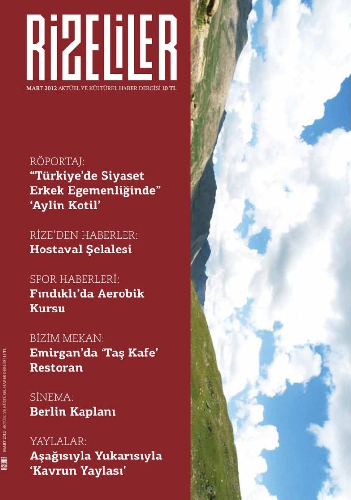 Mart 2012 kapağı