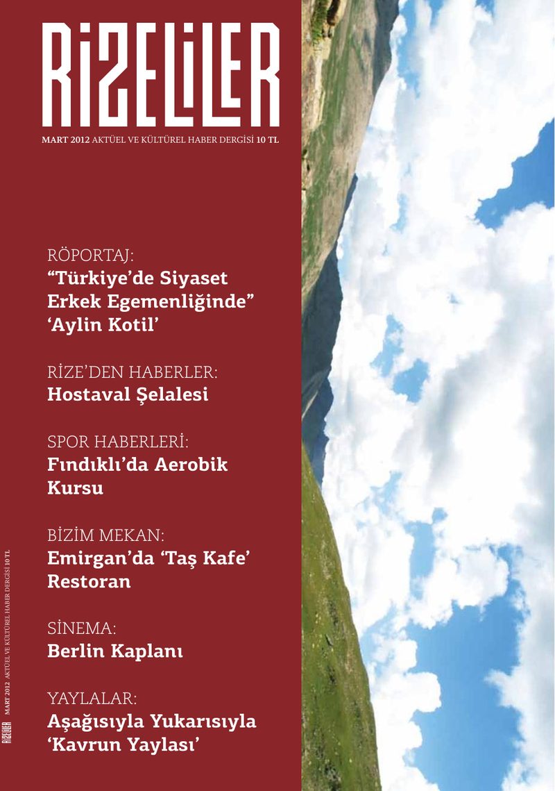 Mart 2012 kapağı