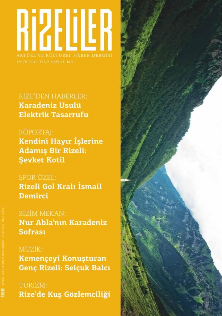 Eylül 2012 kapağı