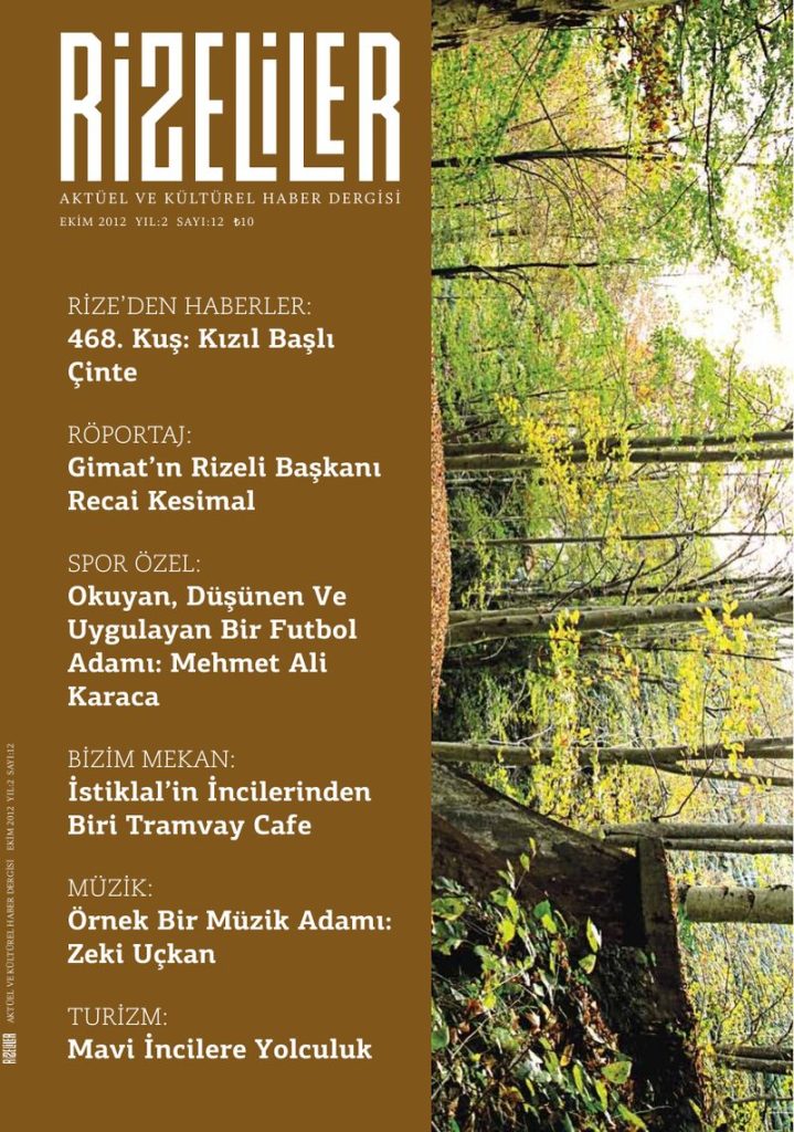 Ekim 2012 kapağı