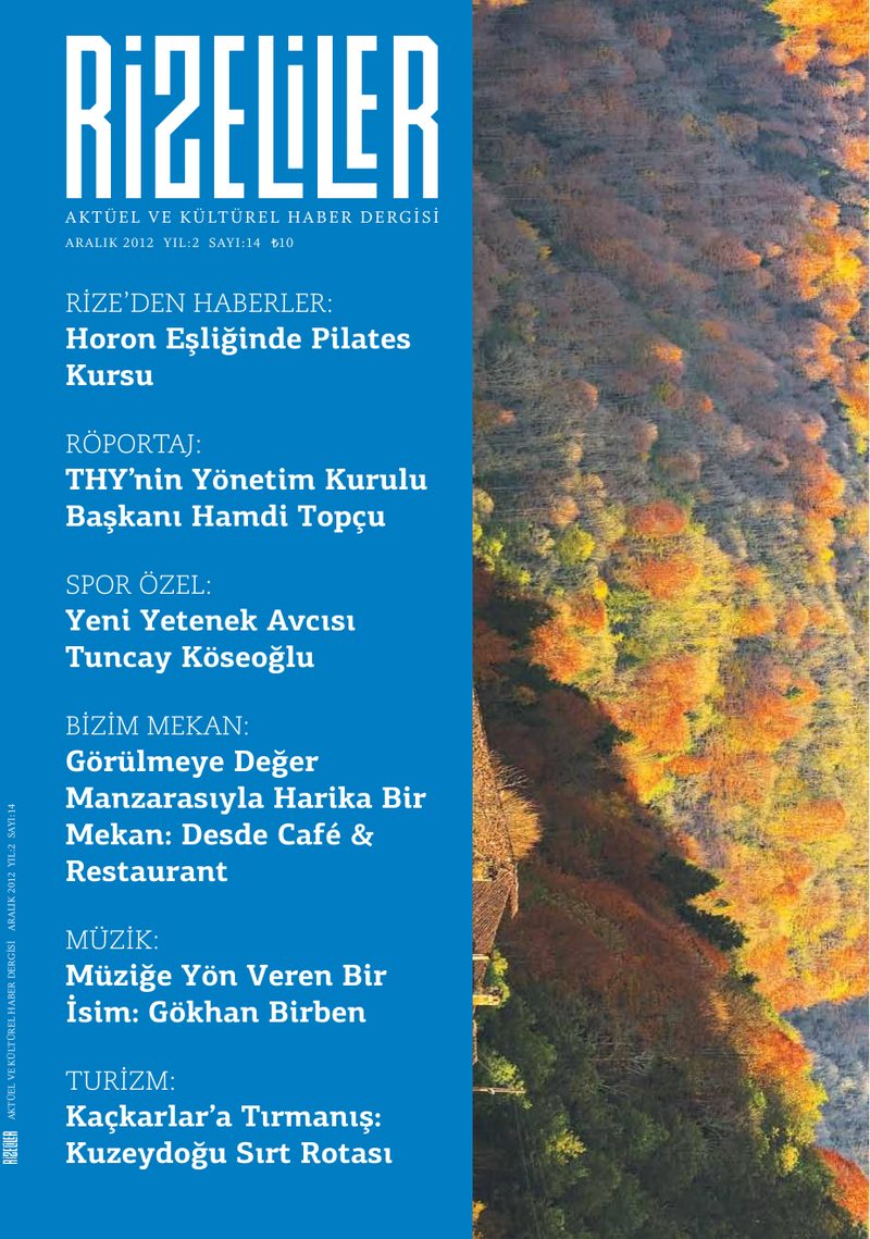 Aralık 2012 kapağı