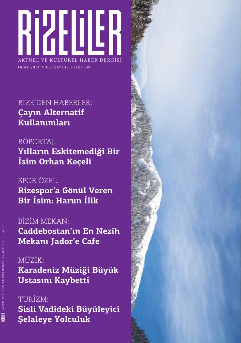 Ocak 2013 kapağı